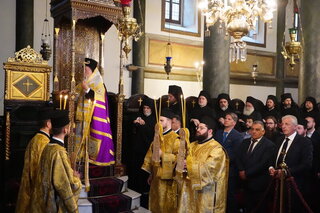 Συνάντηση του Δημάρχου Ζίτσας με το Μητροπολίτη Ιωαννίνων με αφορμή  την αγιοκατάταξη  του Πατριάρχη Ιερεμία Α΄