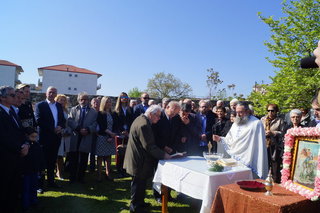 Πλήθος πιστών στον φετινό εορτασμό του πολιούχου Ελεούσας Αγίου Γεωργίου